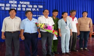 Khu phố 1, Phường I  triển khai mô hình “Toàn dân tham gia tố giác, truy bắt tội phạm”