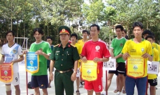 Tân châu: Bế mạc giải bóng chuyền chào mừng ngày thành lập QĐND Việt Nam