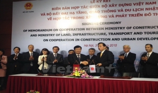 Việt Nam và Nhật Bản hợp tác trong xây dựng phát triển đô thị