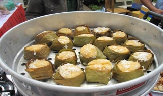 Thơm ngon bánh bò thốt nốt Châu Đốc (An Giang)