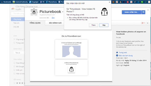Ứng dụng Facebook