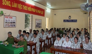 Trại tạm giam CATN: Tạo điều kiện để phạm nhân thi đua học tập, lao động, cải tạo
