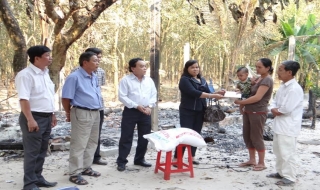 Tân Châu: Liên tiếp xảy ra 2 vụ cháy nhà dân