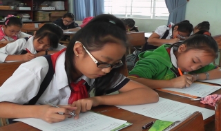 Thành phố Tây Ninh: Tổ chức hội thi “Vở sạch, chữ đẹp”