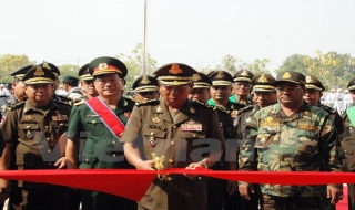Việt Nam viện trợ xây trụ sở Bộ Tư lệnh Pháo binh Campuchia