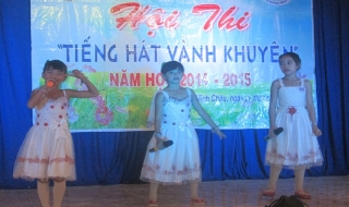 Hội thi “ Tiếng hát vành khuyên' huyện Dương Minh Châu