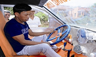 Chuyện “Hai Lúa” Trảng Bàng “chế” xe cơ giới