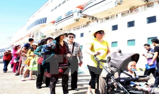 200 khách du lịch đường biển của Star Pride 'xông đất' Đà Nẵng
