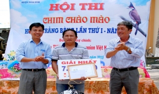 Trảng Bàng: Tổ chức hội thi Chim chào mào năm 2015