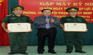 Kỷ niệm 10 năm thành lập lực lượng chuyên trách phòng chống ma túy Bộ đội Biên phòng Tây Ninh