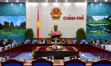 Quang cảnh cuộc họp.