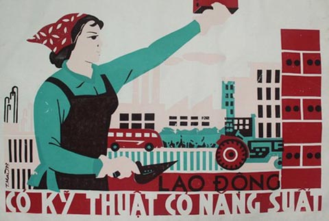 Việt Nam đang đứng trong nhóm cuối khu vực về năng suất lao động. Ảnh minh họa: baodatviet.