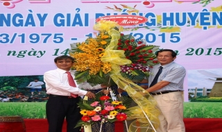 Họp mặt kỷ niệm 40 năm ngày giải phóng huyện biên giới Bến Cầu