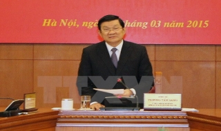 Chủ tịch nước chủ trì họp Ban Chỉ đạo Cải cách tư pháp TW