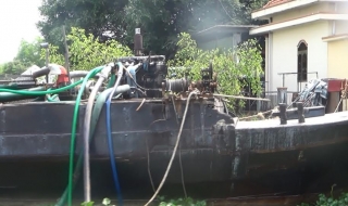 Lại phát hiện khai thác khoáng sản trái phép ở Trảng Bàng