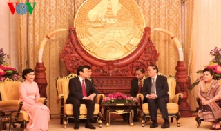 Chủ tịch nước kết thúc tốt đẹp chuyến thăm CHND Lào