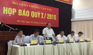 Bộ GTVT trả lời nhiều vấn đề 'nóng' tại họp báo quý I