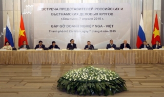 Thủ tướng Medvedev dự Diễn đàn doanh nghiệp Việt Nam-Liên bang Nga
