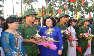 Giao quân đợt 1.2015: Tây Ninh đạt chỉ tiêu 100%