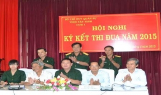 Cụm thi đua số I ký kết thi đua năm 2015