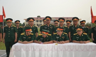 Trung đoàn 5: Phát động đợt thi đua '50 ngày đêm hành động kiểu mẫu'