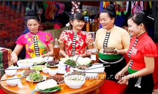 Độc đáo văn hoá ẩm thực Mường Lò