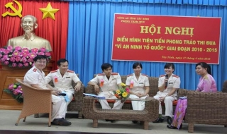 Phòng Tham mưu CATN: Nhiều tập thể, cá nhân điển hình trong phong trào thi đua “Vì an ninh tổ quốc”