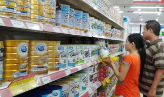 Giá sữa giảm không đáng kể