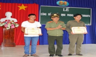 CATN: Khen thưởng tập thể, cá nhân có thành tích trong phòng, chống tội phạm