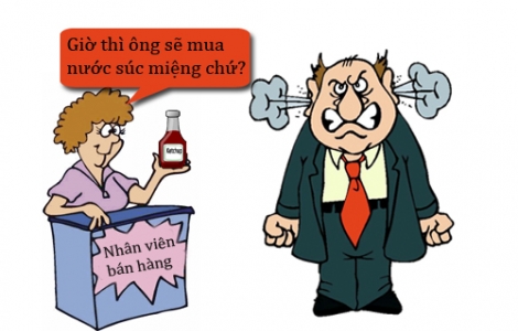 Tuyệt chiêu của cô bán hàng