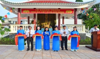 Tân Châu: Khánh thành Nhà bia liệt sĩ xã Tân Đông
