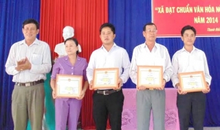 Châu Thành: Công nhận xã Thanh Điền đạt chuẩn văn hóa nông thôn mới