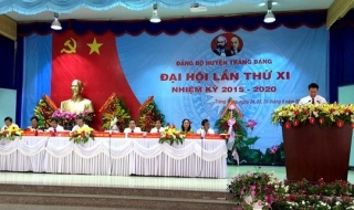 Trảng Bàng: Khai mạc Đại hội đại biểu Đảng bộ huyện nhiệm kỳ 2015 – 2020