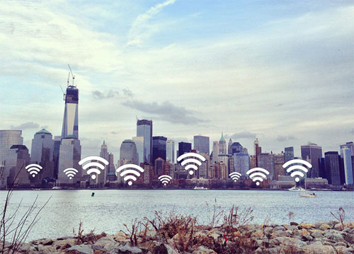 Sóng Wifi tốc độ cao tại New York