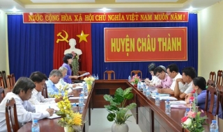 Kiểm tra công tác giảm nghèo ở huyện Châu Thành