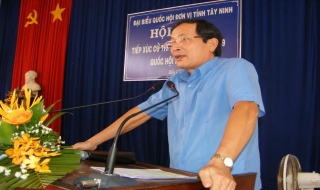 ĐBQH tiếp xúc cử tri huyện Châu Thành