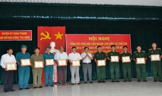 Châu Thành: Tổng kết công tác dân vận năm 2014