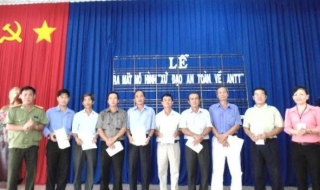 Ra mắt mô hình 'Xứ đạo an toàn về ANTT' Giáo xứ Phong Cốc