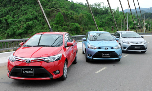 Toyota Vios là xe con bán chạy nhất thị trường.