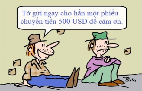 Ăn mày hào phóng