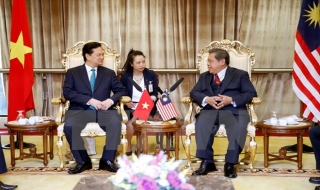 Việt Nam-Malaysia quan ngại về diễn biến gần đây trên Biển Đông