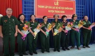 Thành lập CLB nữ cựu chiến binh Trảng Bàng