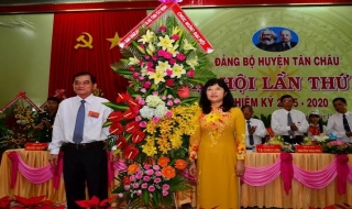 Đảng bộ huyện Tân Châu: 5 năm, các chỉ tiêu về kinh tế - xã hội cơ bản đạt và vượt Nghị quyết