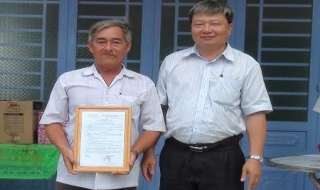 Công ty XSKT Sóc Trăng: Trao nhà tình nghĩa cho gia đình chính sách ở Trảng Bàng