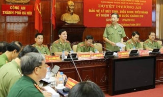 Đảm bảo tuyệt đối an toàn Lễ mít tinh kỷ niệm 70 năm Quốc khánh 2-9