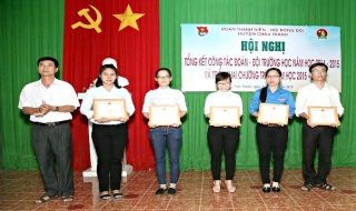 Châu Thành: Vận động gần 2 tỷ đồng chăm lo cho đội viên nghèo