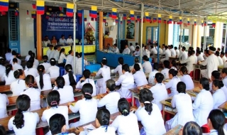 Khai giảng lớp tập huấn đạo sự ngắn ngày cho chức việc đạo Cao Đài ở huyện Tân Châu