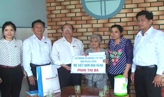 Vietinbank: Nhận phụng dưỡng suốt đời 5 Mẹ VNAH ở huyện Trảng Bàng