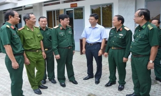Thứ trưởng Bộ Quốc phòng thăm và làm việc với lực lượng vũ trang Tây Ninh