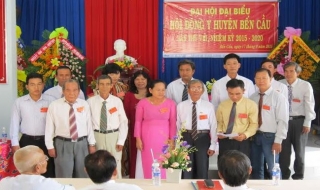 Đại hội đại biểu Hội Đông y khóa VIII huyện Bến Cầu